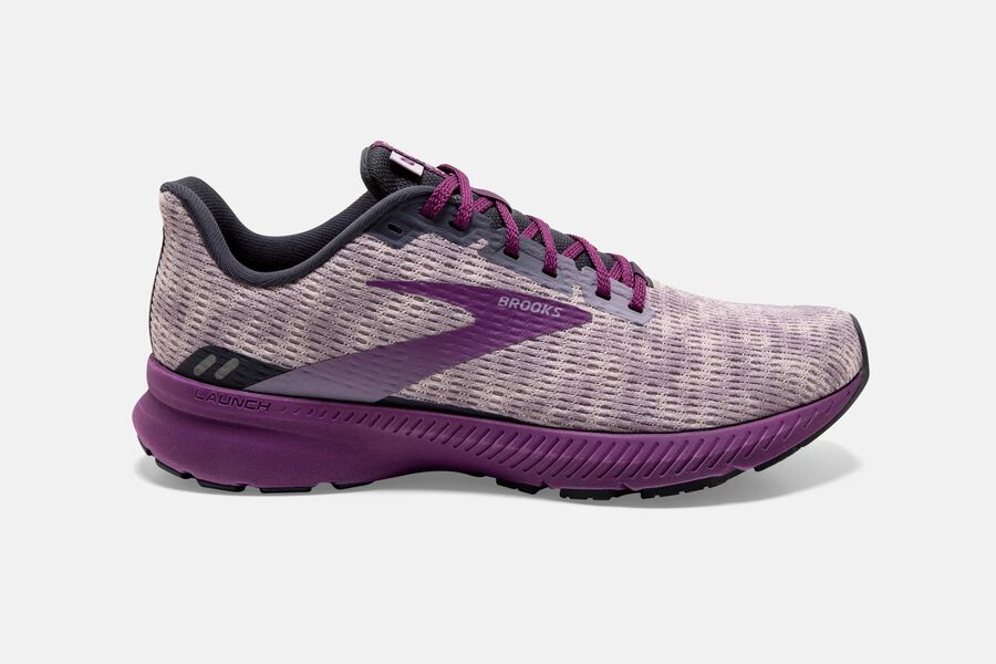 Brooks Launch 8 Road Running Shoes - Womens - Purple - LA5847016